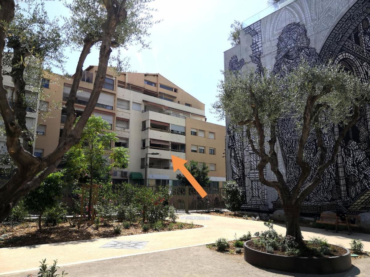 2 Pieces Climatise Avec Balcon Dans Le Vieil Antibes, Residence Avec Ascenseur Eksteriør bilde